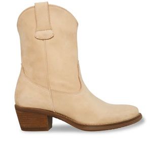 🤠 Steve Madden Harmony Wheat Nubuck Cowboy Western Booties 👢